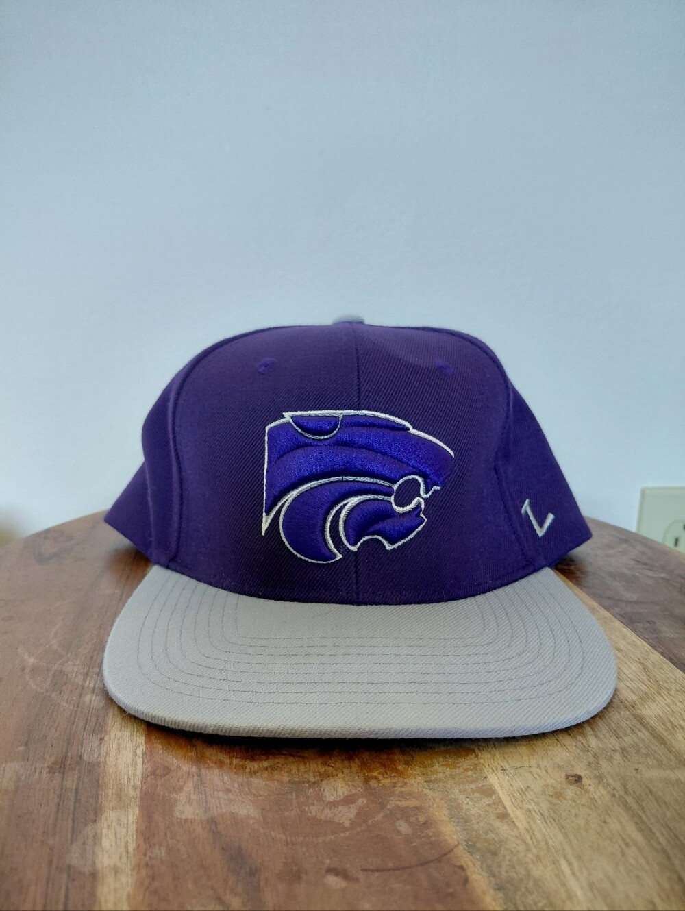 Kansas State Wildcats NCAA College Sports Purple Hat OS